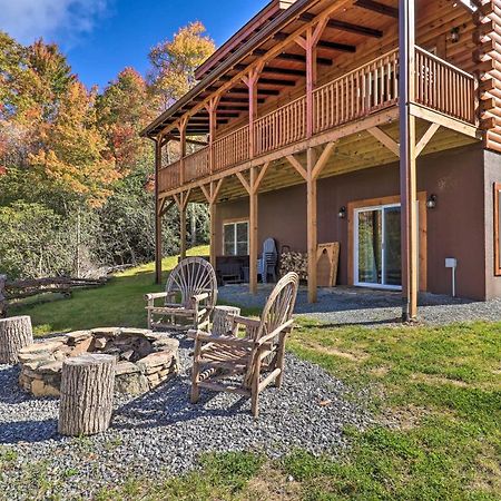 ברייסון סיטי Hilltop Cabin On 5 Acres With Hot Tub And Waterfall! מראה חיצוני תמונה
