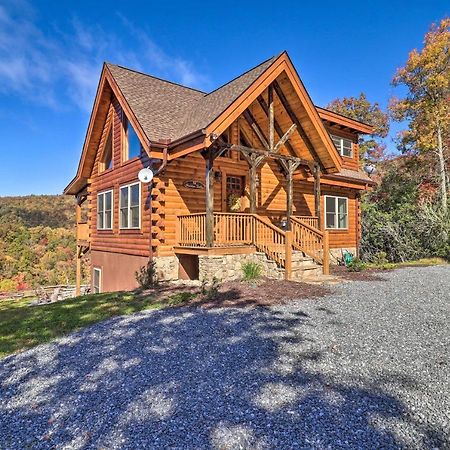 ברייסון סיטי Hilltop Cabin On 5 Acres With Hot Tub And Waterfall! מראה חיצוני תמונה